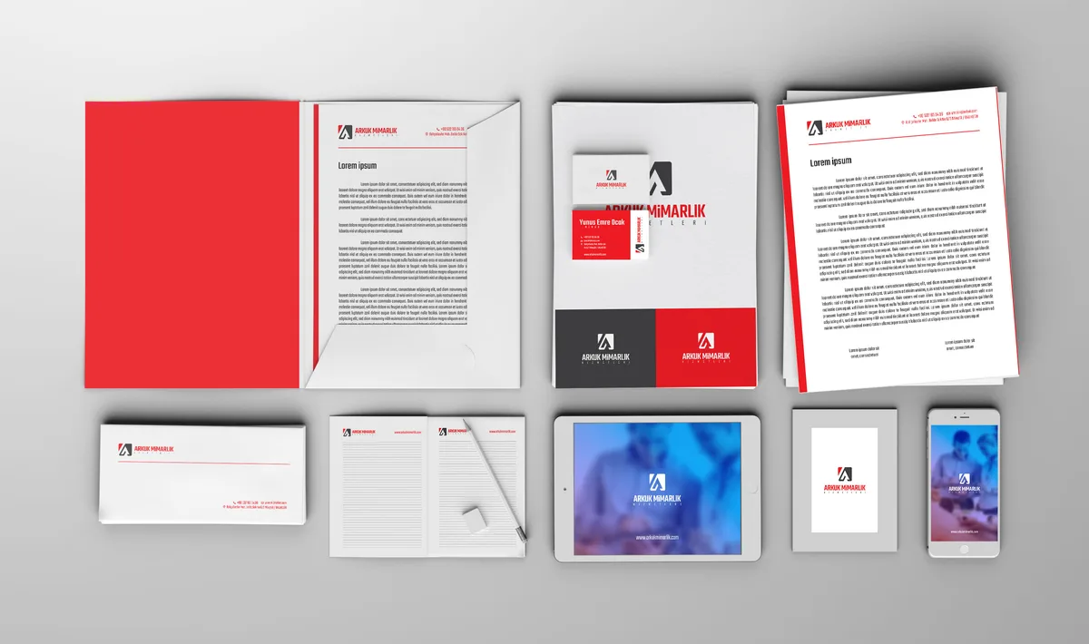 Arkuk Mimarlık — brand identity system