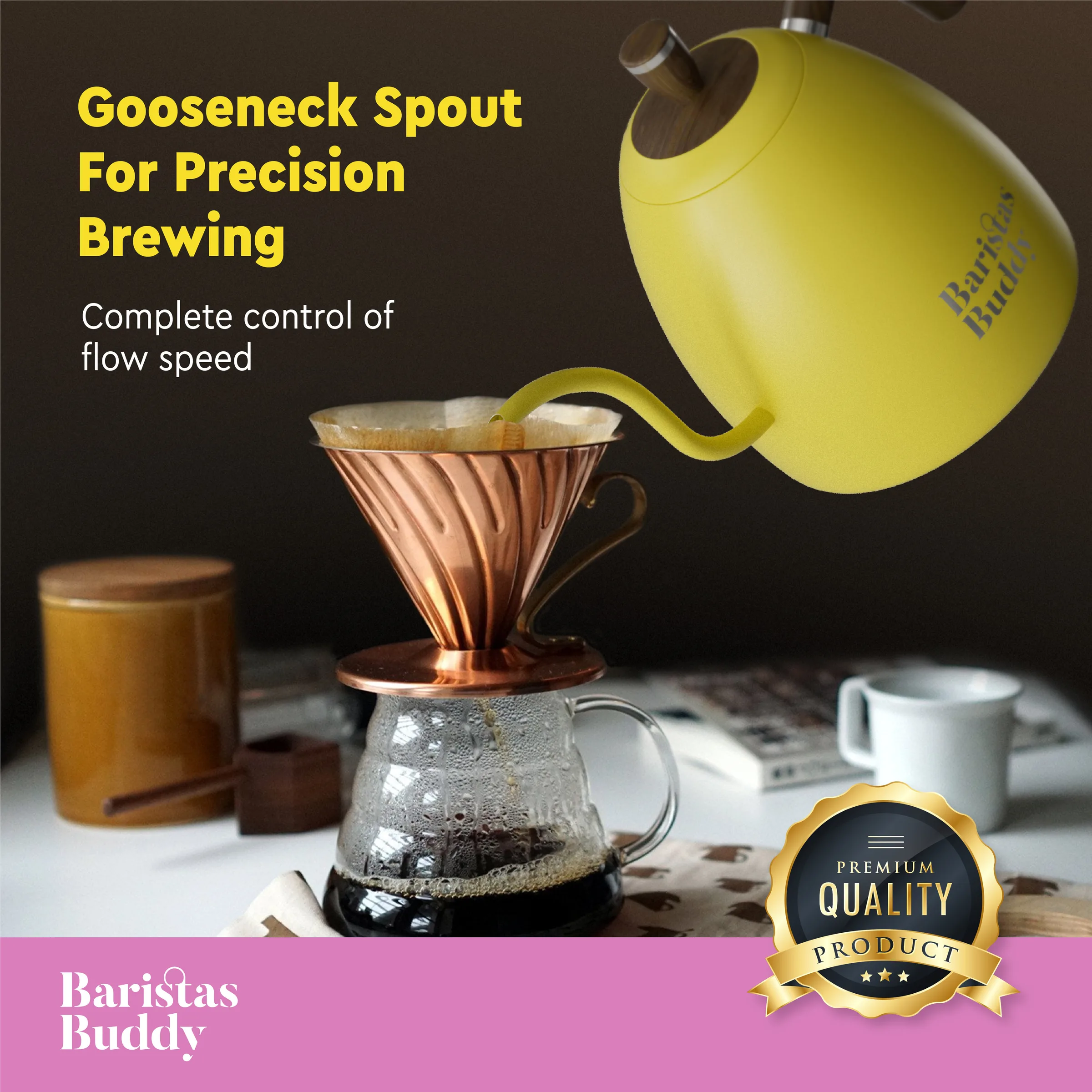 Baristas Buddy — Gooseneck Kettle A+ listing — image 3