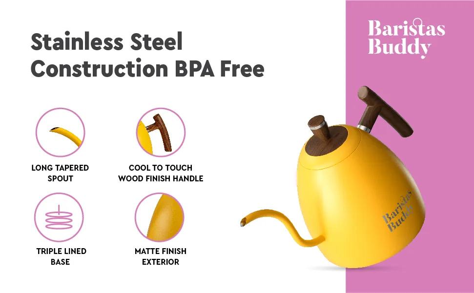 Baristas Buddy — Gooseneck Kettle A+ listing — image 4
