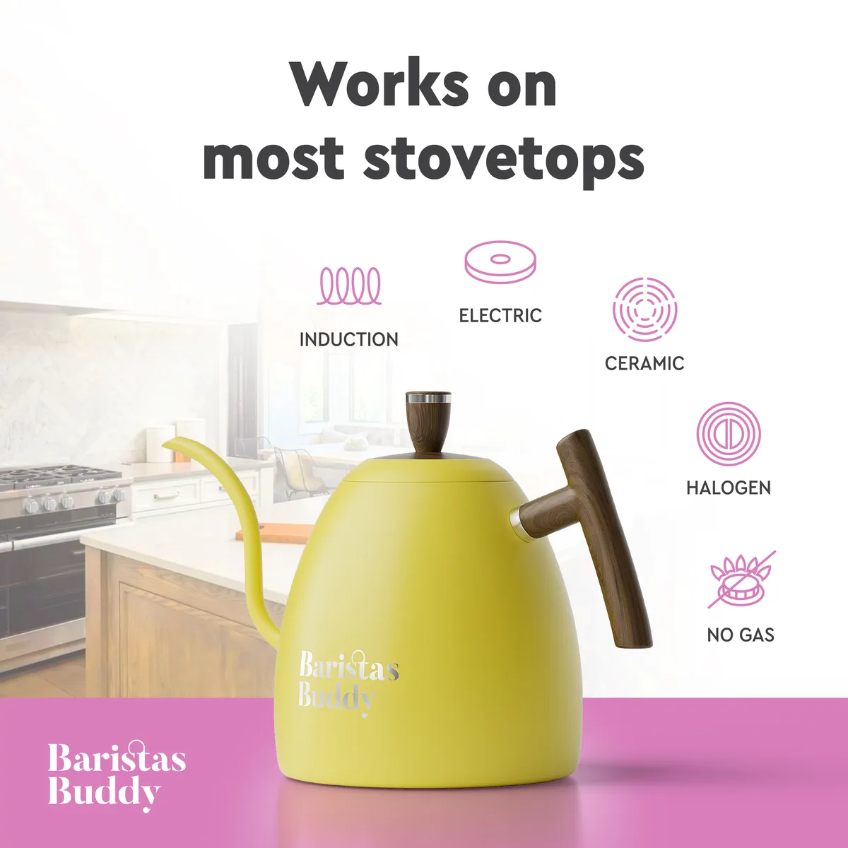 Baristas Buddy — Gooseneck Kettle A+ listing