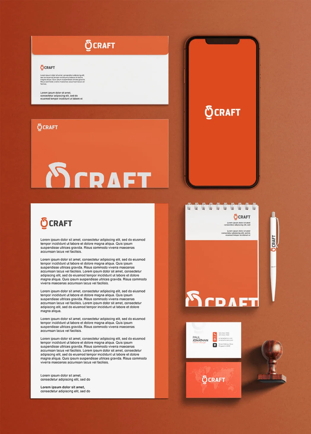 CRAFT — brand identity system — image 1