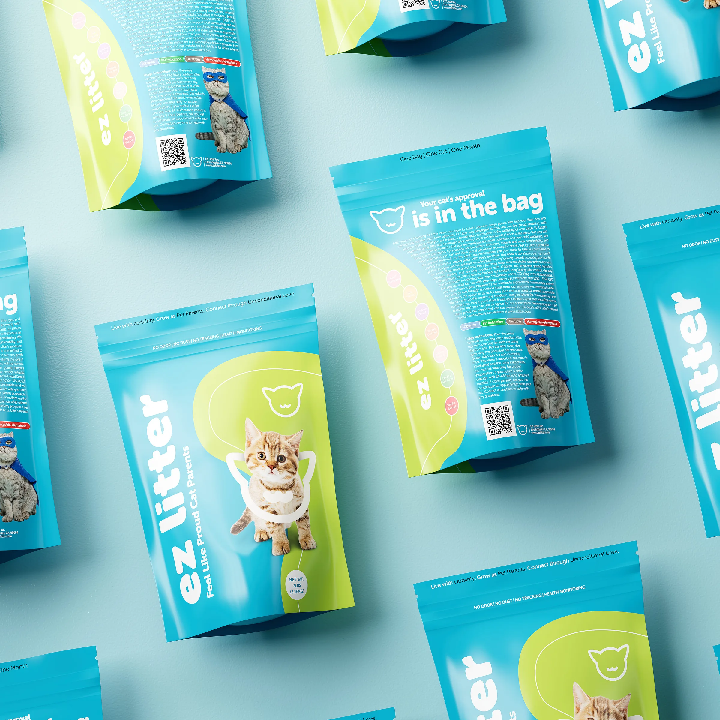 EZ Litter — pouch & box system — image 1