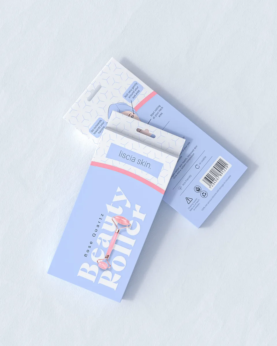 Liscia Skin — Beauty Roller & Gua Sha boxes