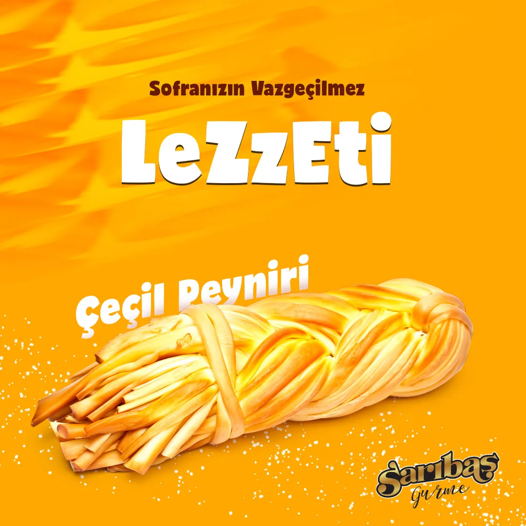 Sarıbaş Gurme — Çeçil Peyniri social post — image 1