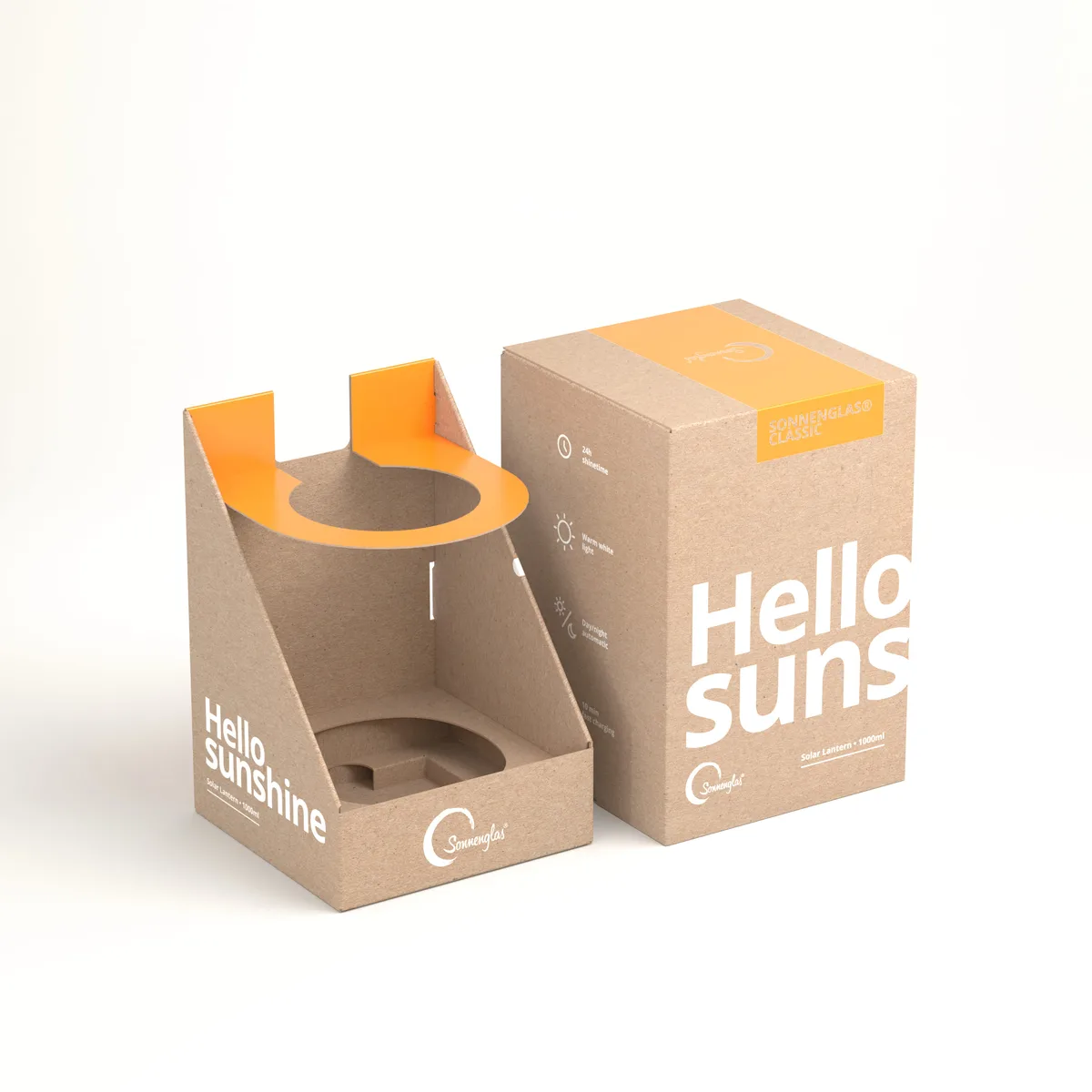 Sonnenglas — solar lantern box
